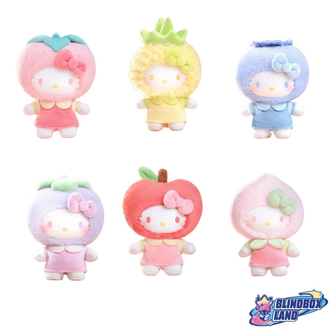 Hello Kitty - Fruity Paradise Plush Keyring Series All Members Blindbox Land