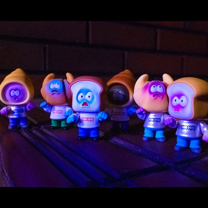 Human Robot Figure Collection Pandead Bread Zombies Blindbox Land