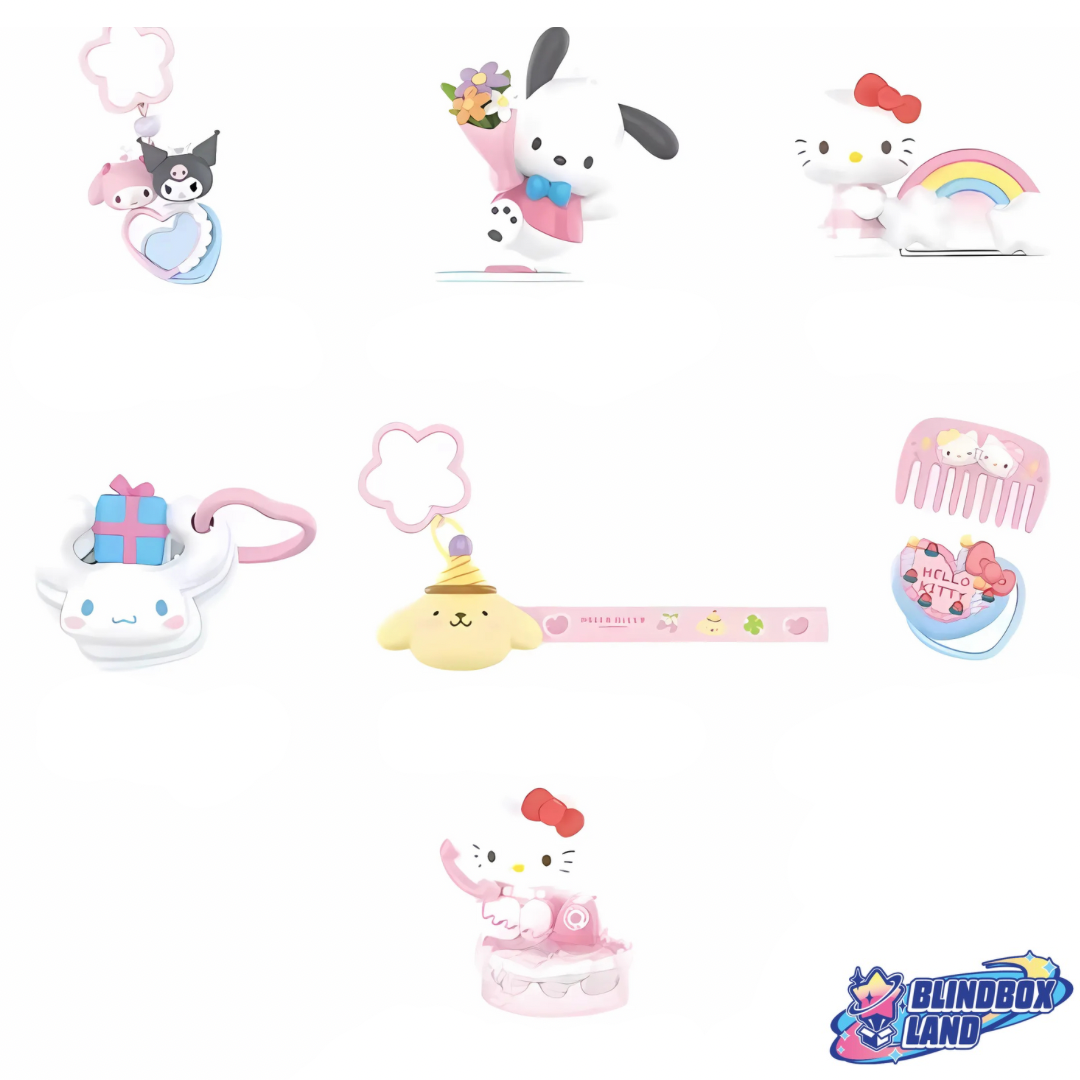 SANRIO - Hello Kitty 50th Anniversary "Hello Kitty's Schedule Is Full Of Happy!" Series, Miniso Blindbox