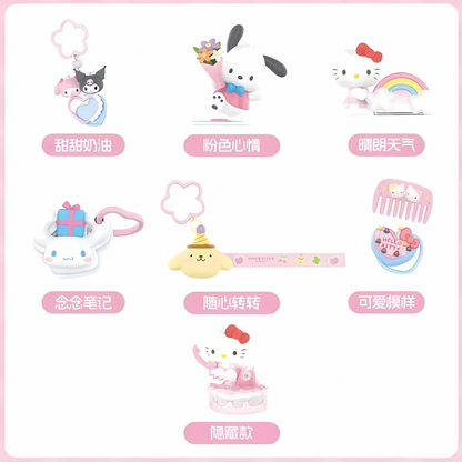 SANRIO - Hello Kitty 50th Anniversary "Hello Kitty's Schedule Is Full Of Happy!" Series, Miniso Blindbox