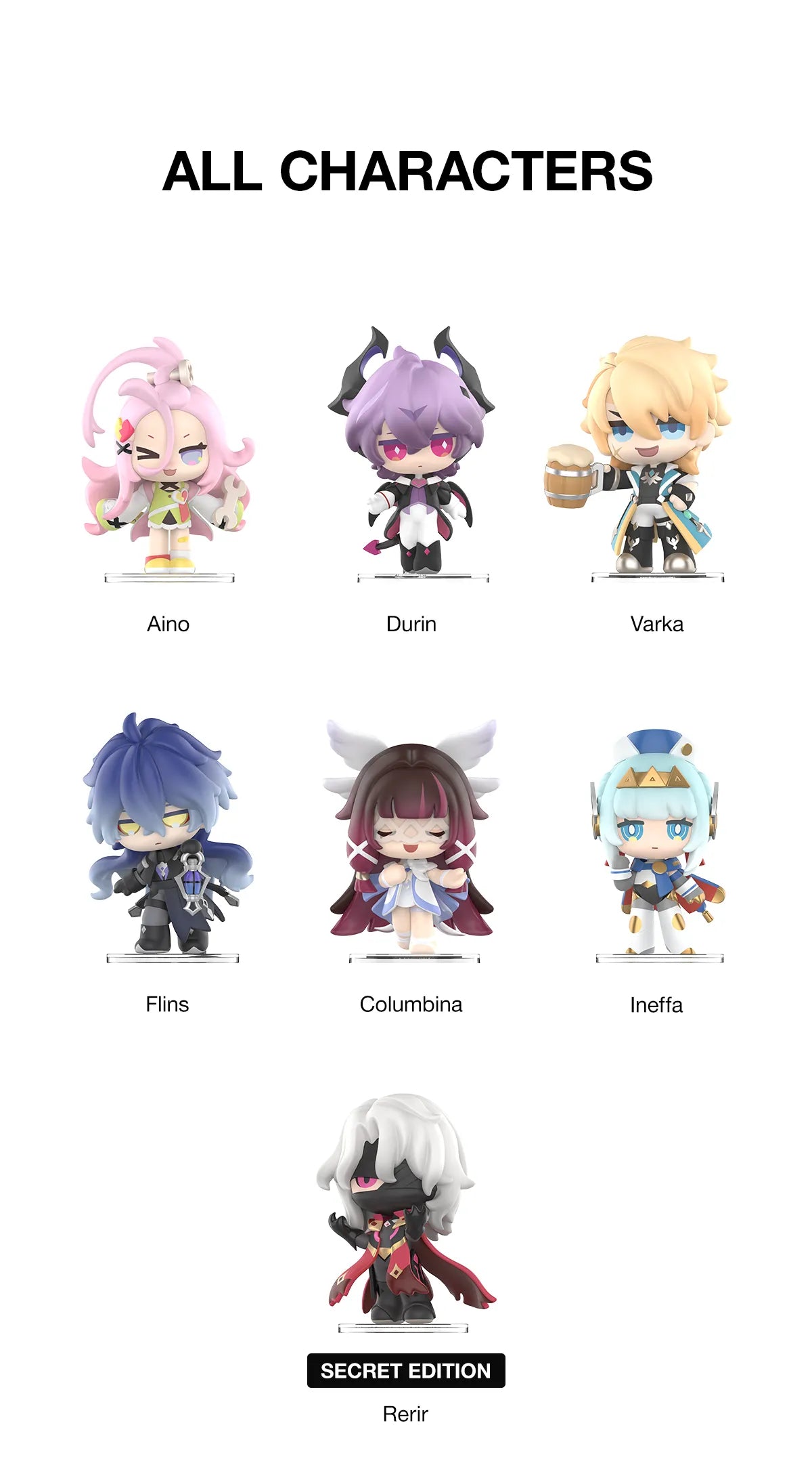 POP MART - Genshin Impact Gathering Series, Blindbox