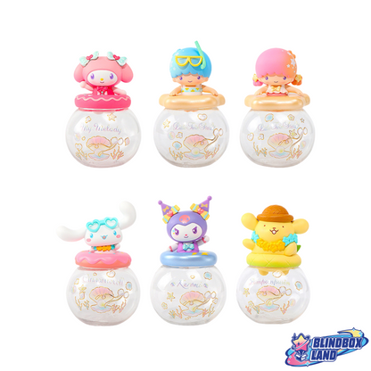 Sanrio Characters Ocean Pearls Series miniso Blindbox Mysterybox Pompompurin  My Melody Hello Kitty Kuromi Twin Stars Kiki Lala Cinnamoroll 