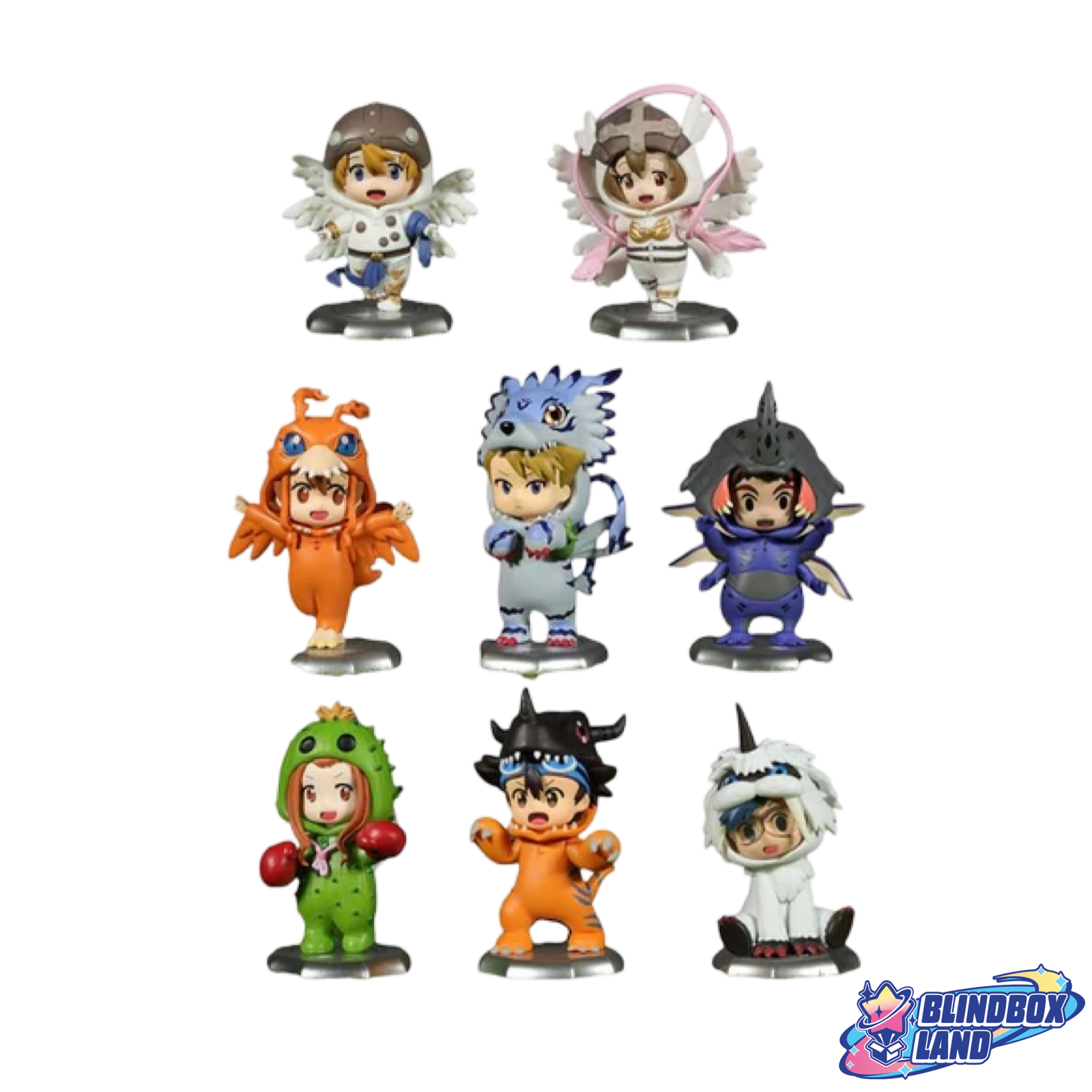 Digimon Adventure Series Vol. 2 Blindbox Mysterybox Mimi Tachikawa Taichi Yagami Tai Yagami Matt Ishida T.K. Takaishi Sora Takenouchi Izzy Izumi Joe Kido