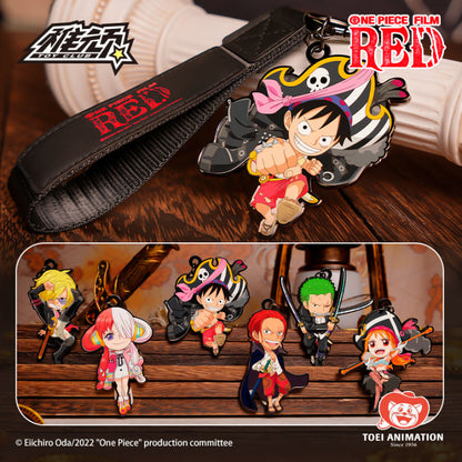 One Piece Film Red Metal Pendant, Blindbox