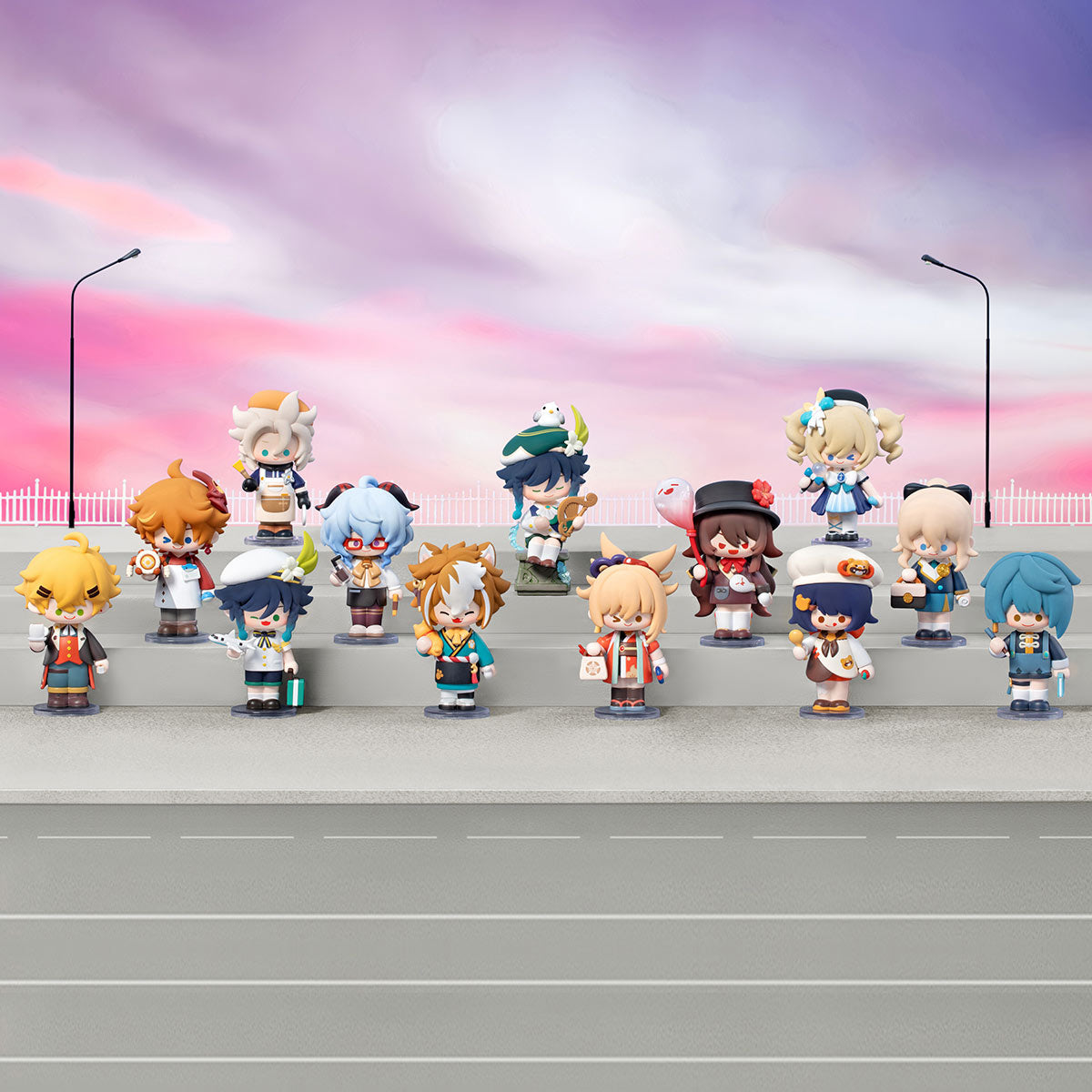 POP MART - Genshin Impact Dress-Up Dreams Themed Chibi Series, Blindbox
