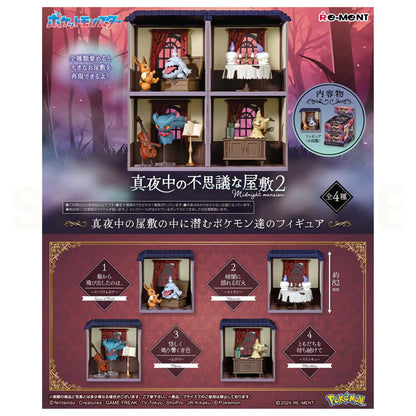 Re-Ment - Pokémon Midnight Mansion Collection Series Vol.2, Blindbox