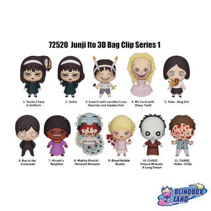 Junji Ito Collection Figural Bag Clip All Blindbox Land