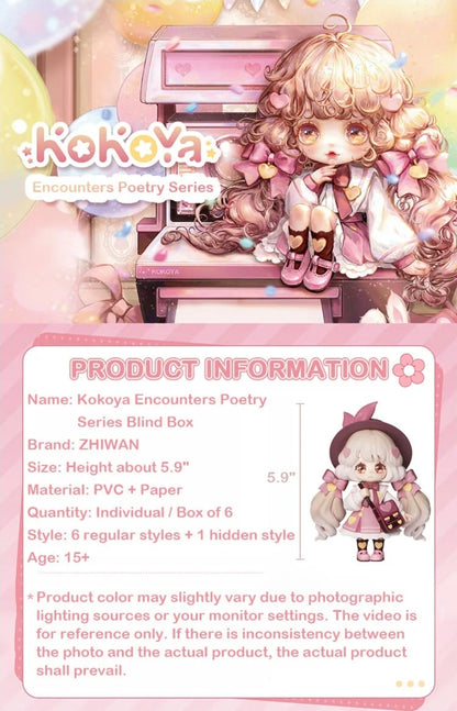 KOKOYA Encounter Poetry Poduct Information Blindbox Land