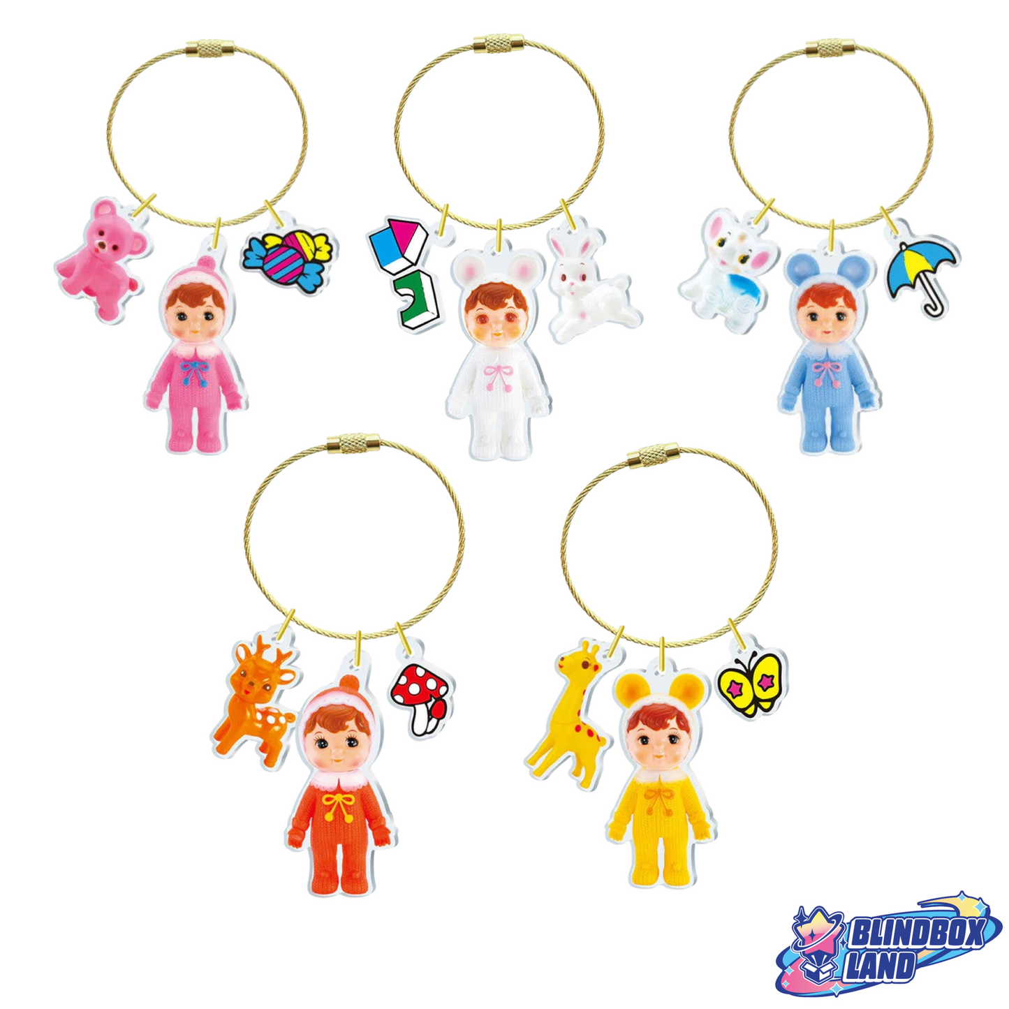 Ken Elephant Acrylic Charm Charmy Chan Blindbox Land