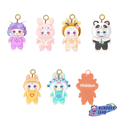 Kimmon MiMON's Wilderness Dream Plush Keyring Front All Blindbox Land