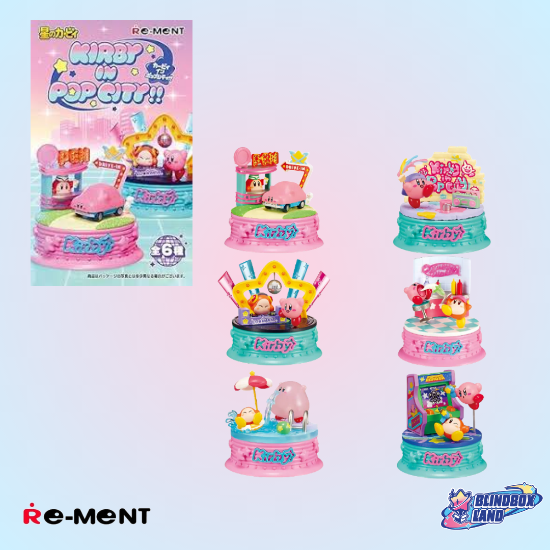 Kirby Little Worlds Set - Kirby in Pop City