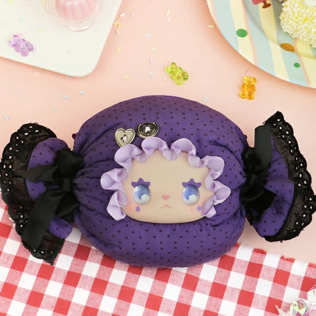 Lovely Emma Candy House Pouch Bag Crystal Candy Blindbox Land