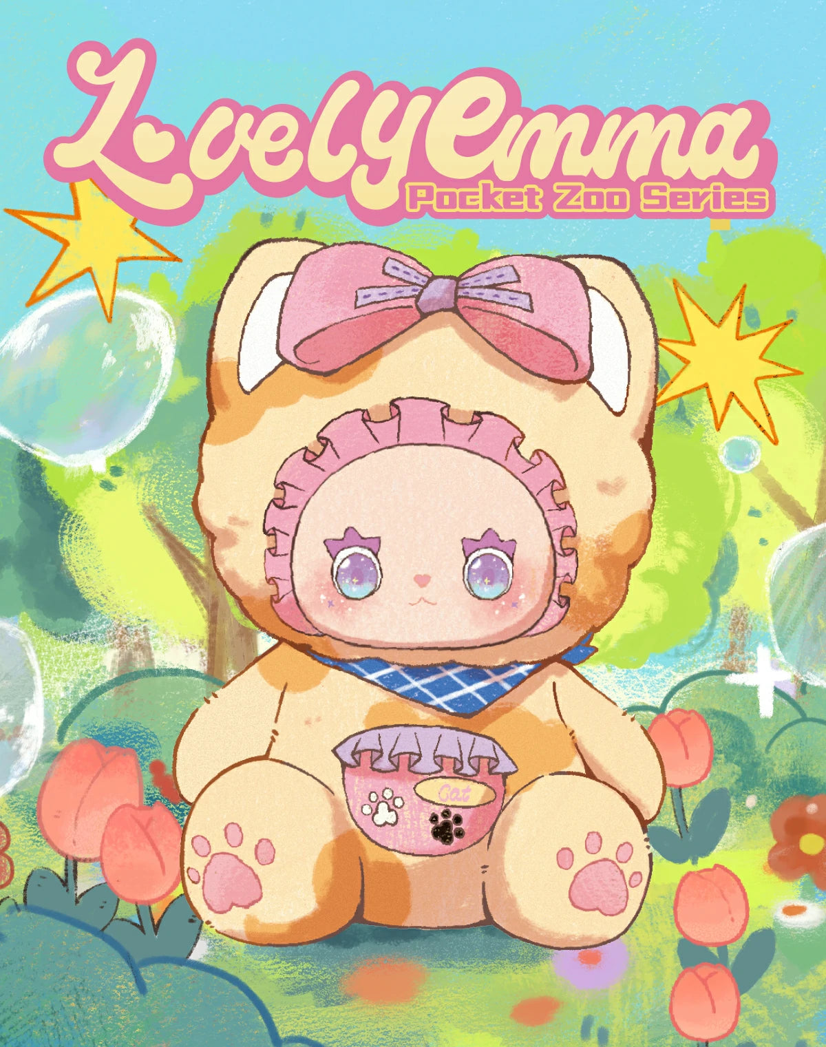 Lovely Emma Pocket Zoo Series Plush Blindbox Land