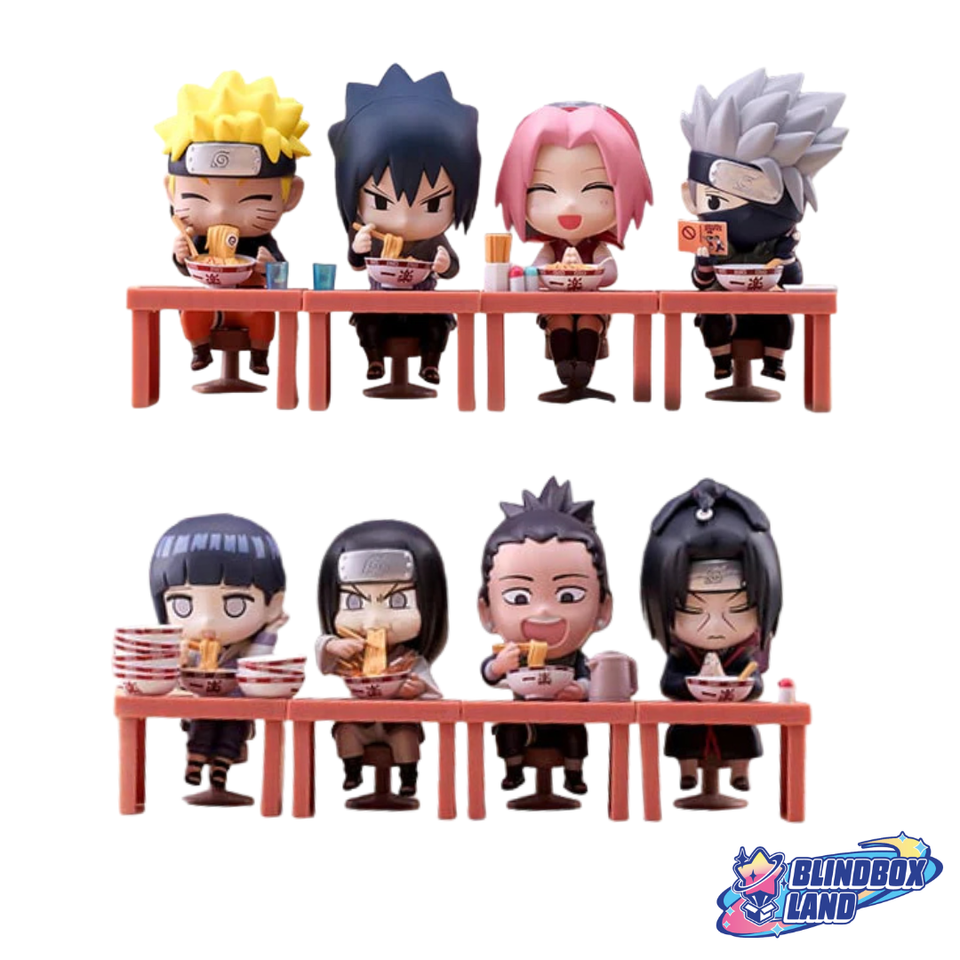 Naruto Eating Ramen Noodles Figure All Members Blindbox Land