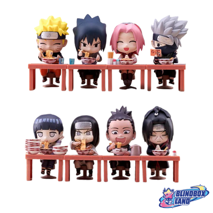 Naruto Eating Ramen Noodles Figure All Members Blindbox Land