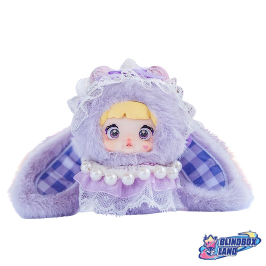 Nommi - Baby Sweetheart Bunny Plush Keychain Series Grape Gummy Blindbox Land