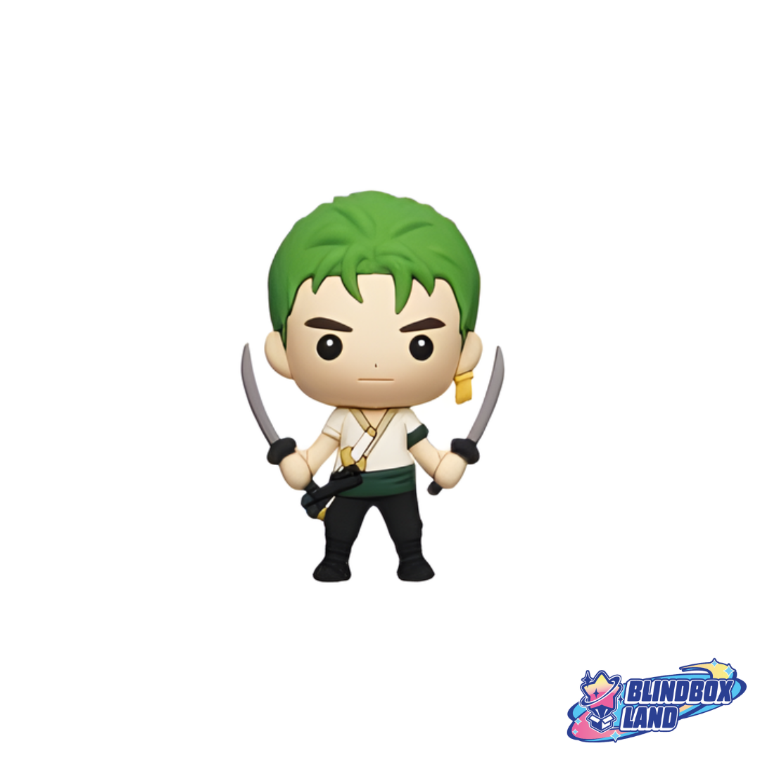One Piece Figural Ball Keyring Blindbag Blindbox Land