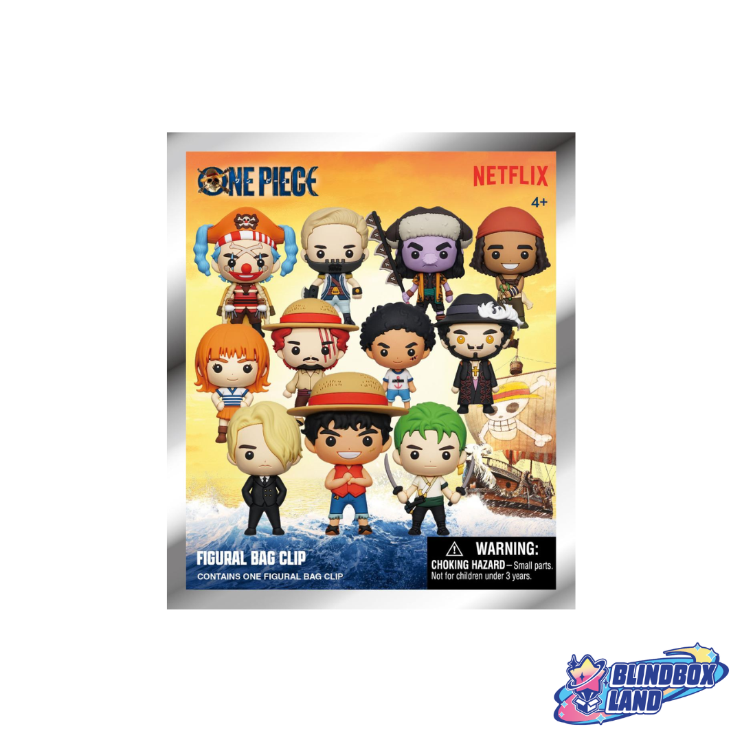 One Piece Figural Ball Keyring Single Blindbag Blindbox Land
