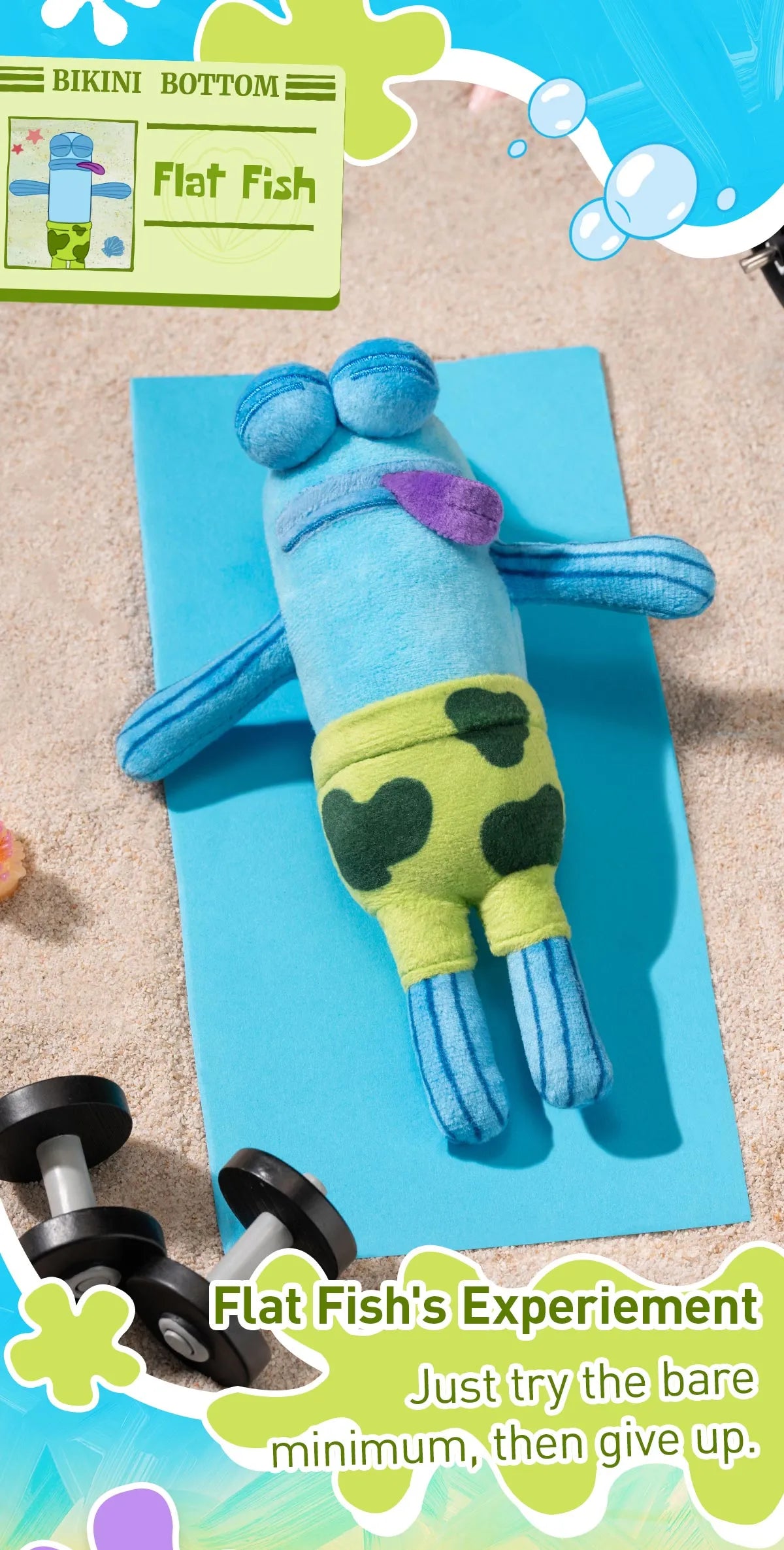 POPMART Bikini Bottom Buddies Whimsical Plüsch Fisch Blinboxland