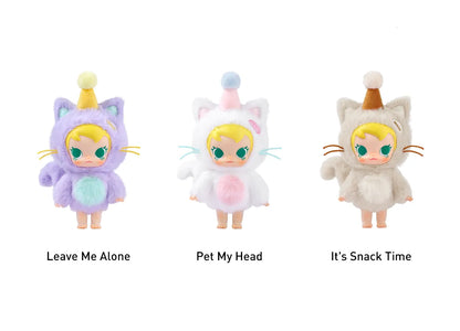POP MART Baby Molly Pockt Friends Series Leave Me Alone Pet My Head It's Snack Time Blindbox Land