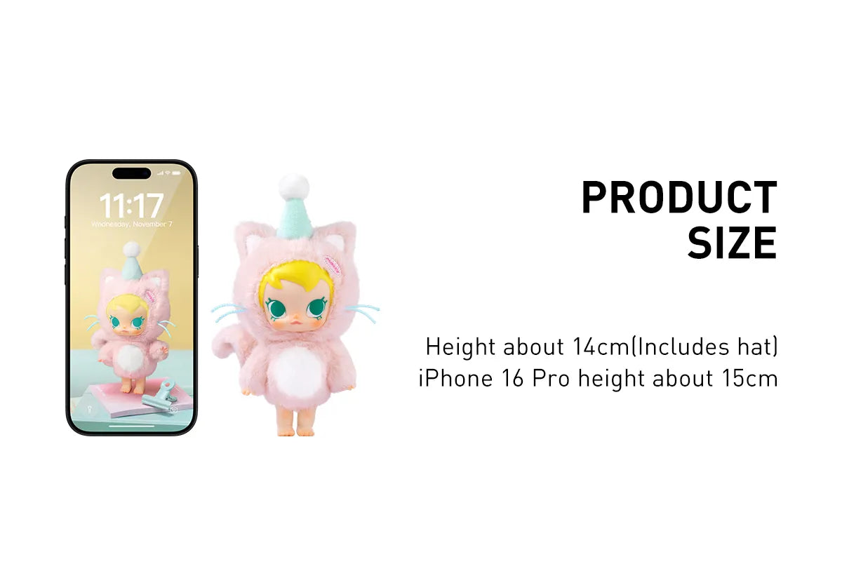 POP MART Baby Molly Pockt Friends Series Product Size Blindbox Land