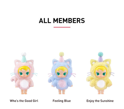POP MART Baby Molly Pockt Friends Series Who's the Good Girl Feeling Blue Enjoy the Sunshine Blindbox Land