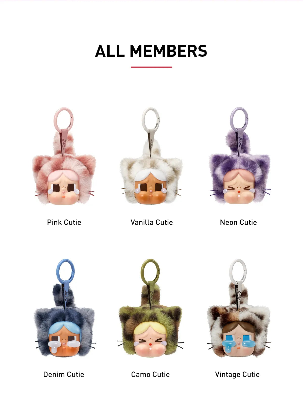 POP MART CRYBABY Wild but Cute Series All Members Blindbox Land
