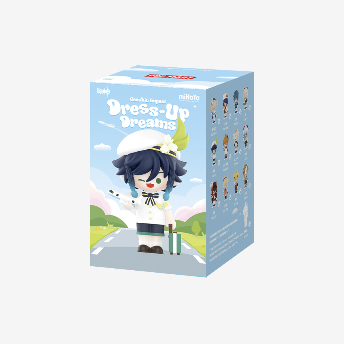 POP MART Genshin Impact Dress Up Dreams Themed Chibi Single Box Blindbox Land