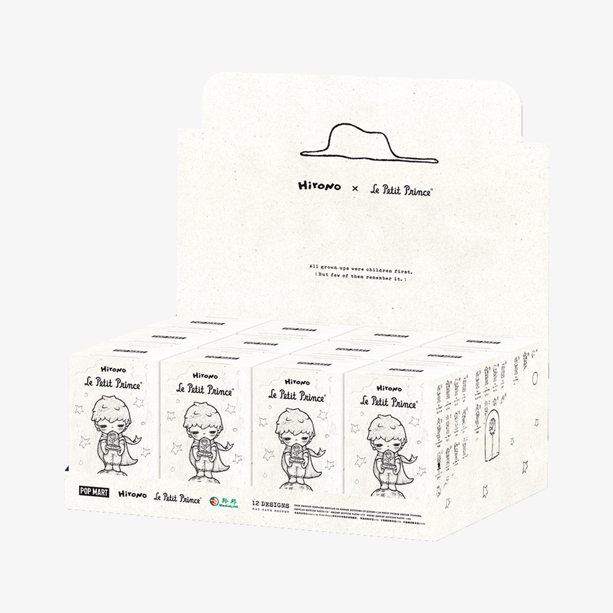 POP MART Hirono Le Petite Prince Display Blindbox Land
