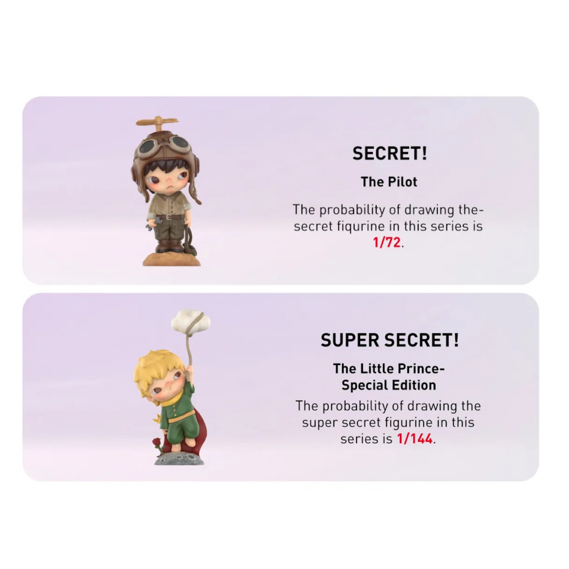 POP MART Hirono Le Petite Prince Secrets Blindbox Land