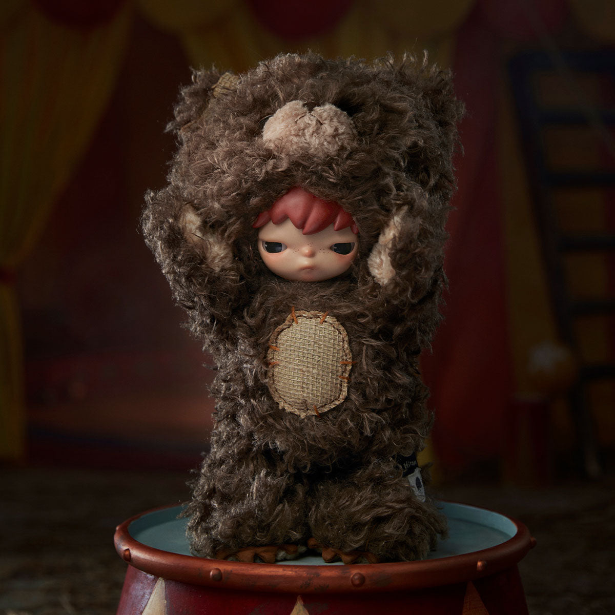 POP MART Hirono Plush Bear Vinyl 2 Blindbox Land