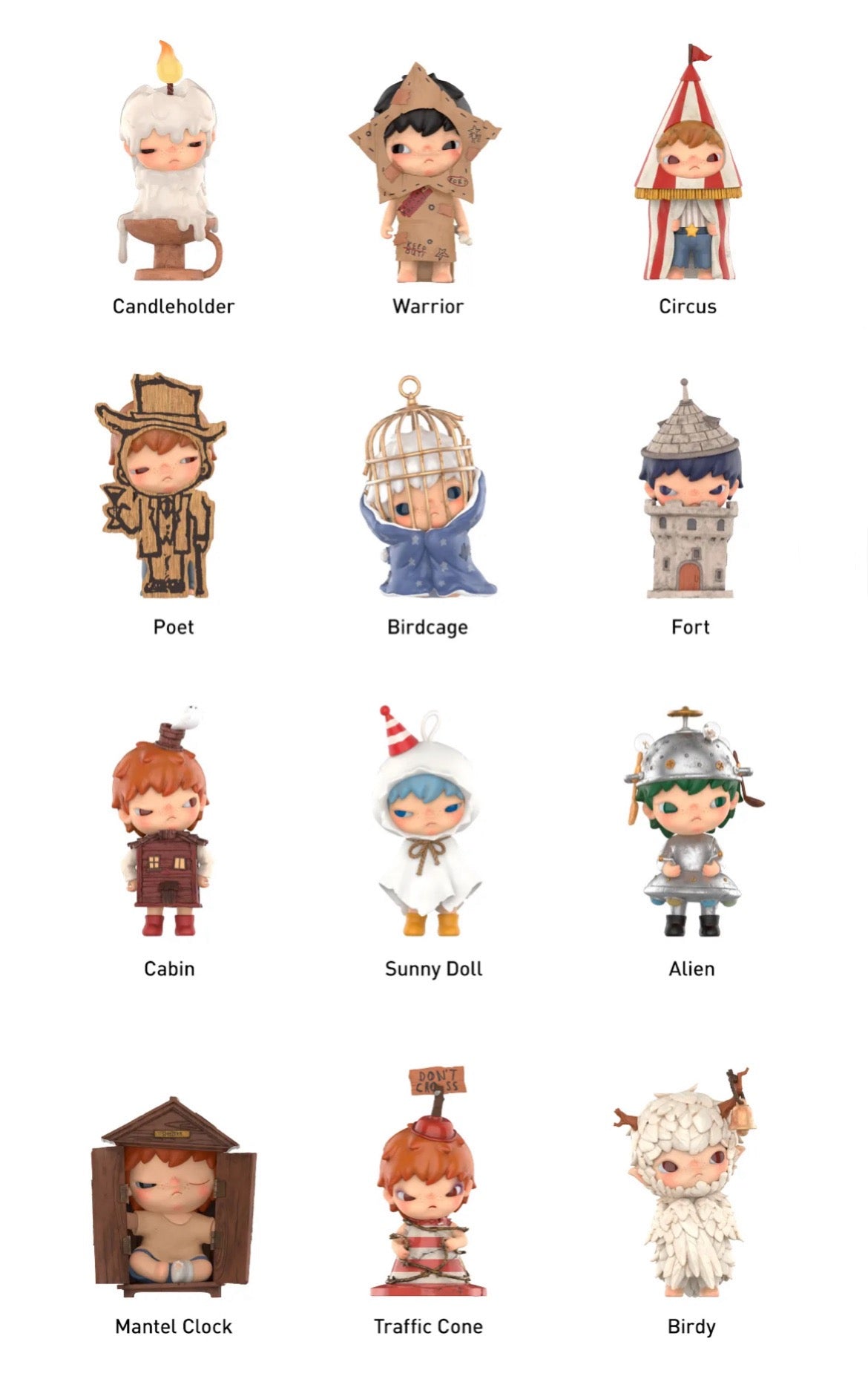 POP MART Hirono Shelter All Characters Blindbox Land