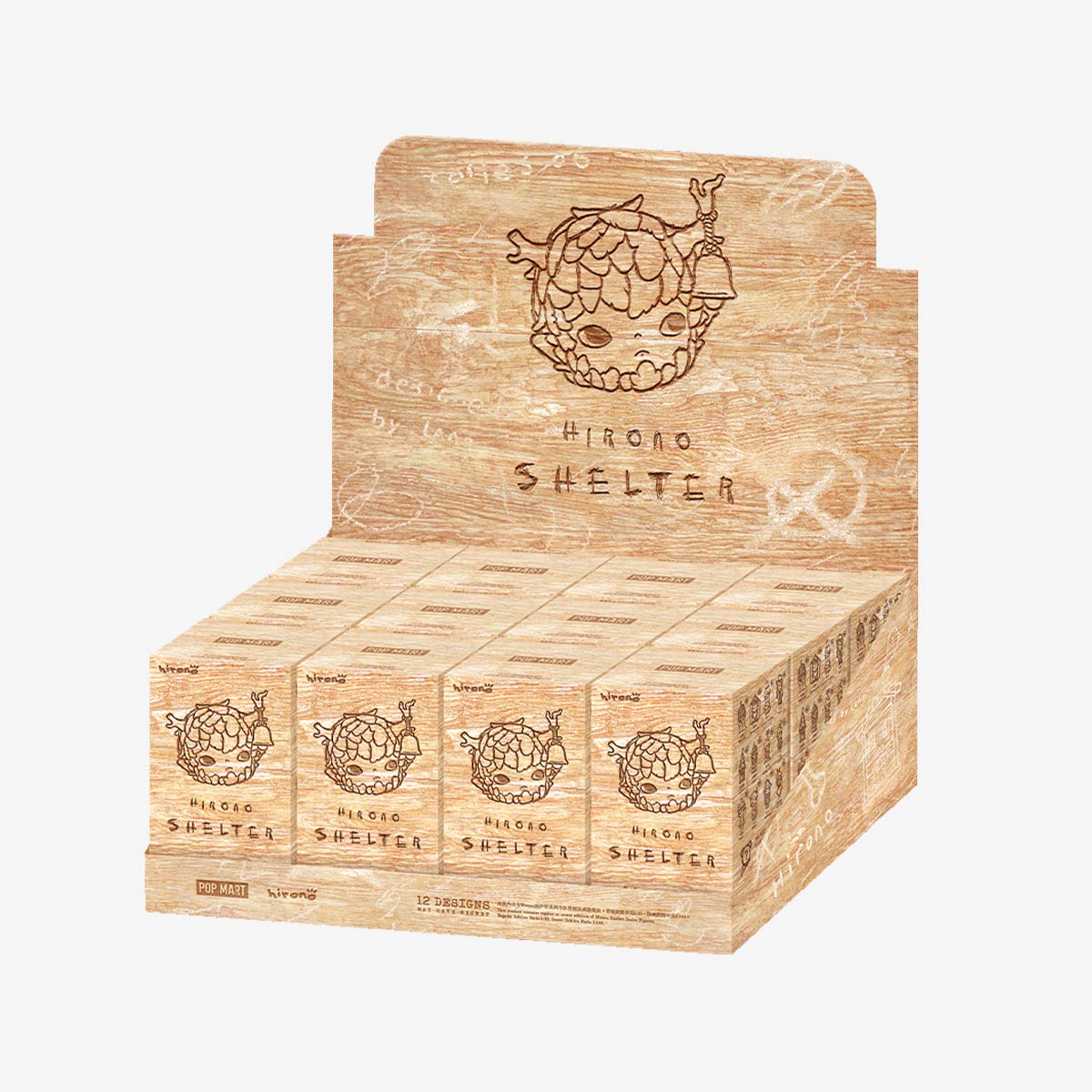POP MART Hirono Shelter Display Blindbox Land