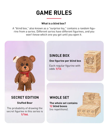 POP MART Hirono Shelter Game Rules Blindbox Land