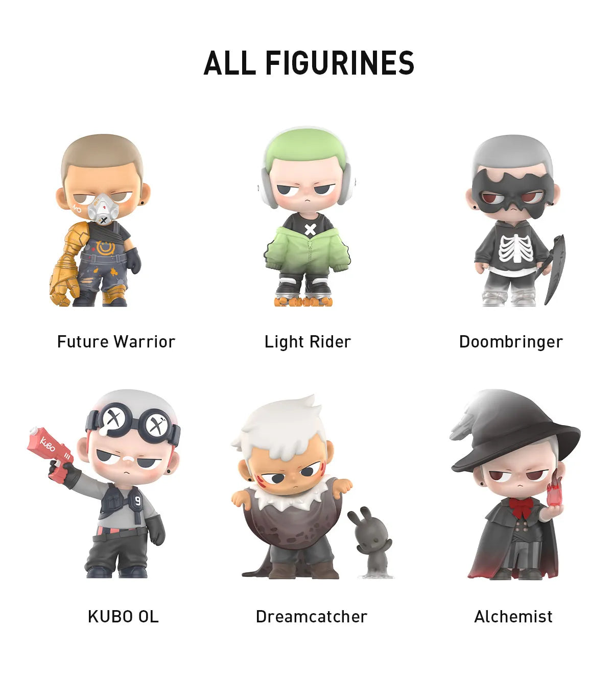 POP MART Kubo Select Your Character All Characters Blindbox Land