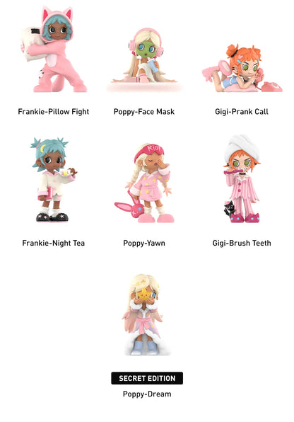 POP MART Lil Peach Riot Sleep Over All Members 2 Blindbox Land