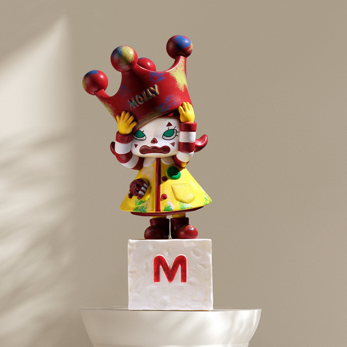 POP MART MOLLY Anniversary Statues Classical Retro MC Molly Secret A Blindbox Land