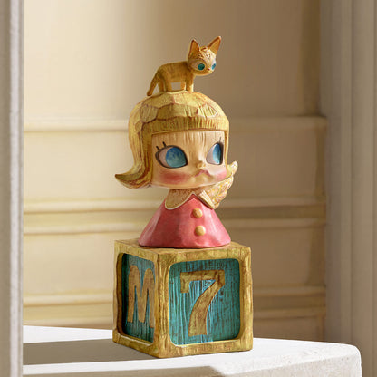 POP MART MOLLY Anniversary Statues Classical Retro my another half  Blindbox Land