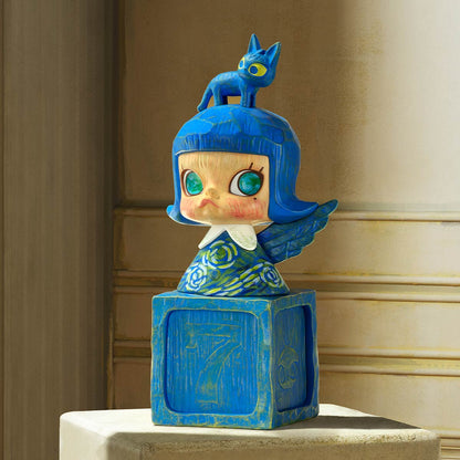 POP MART MOLLY Anniversary Statues Classical Retro MOLLY V salute to the great artists Blindbox Land