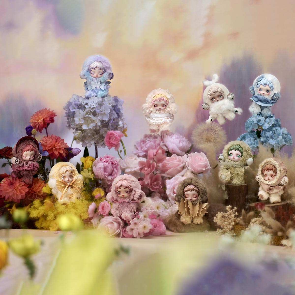POP MART SKULLPANDA L’impressionnisme Series Alle Blindbox Land