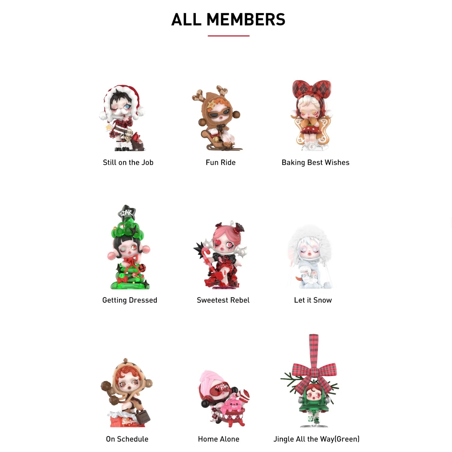 POP MART Skullpanda Tell Me What U Want All Characters Blindbox Land