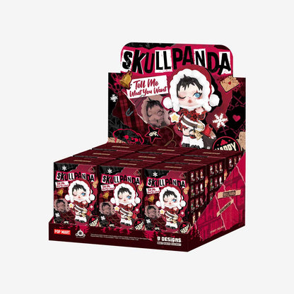 POP MART Skullpanda Tell Me What U Want Display Blindbox Land