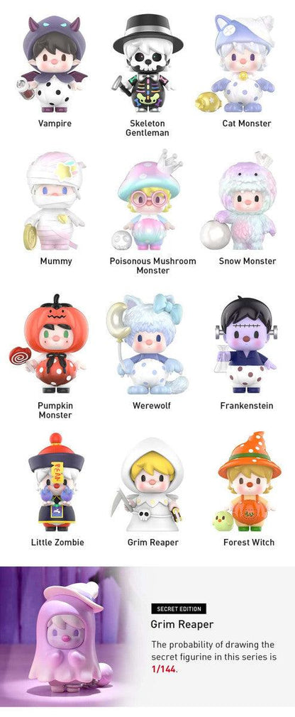 POP MART Sweet Bean Spooky Tales All Members Blindbox Land