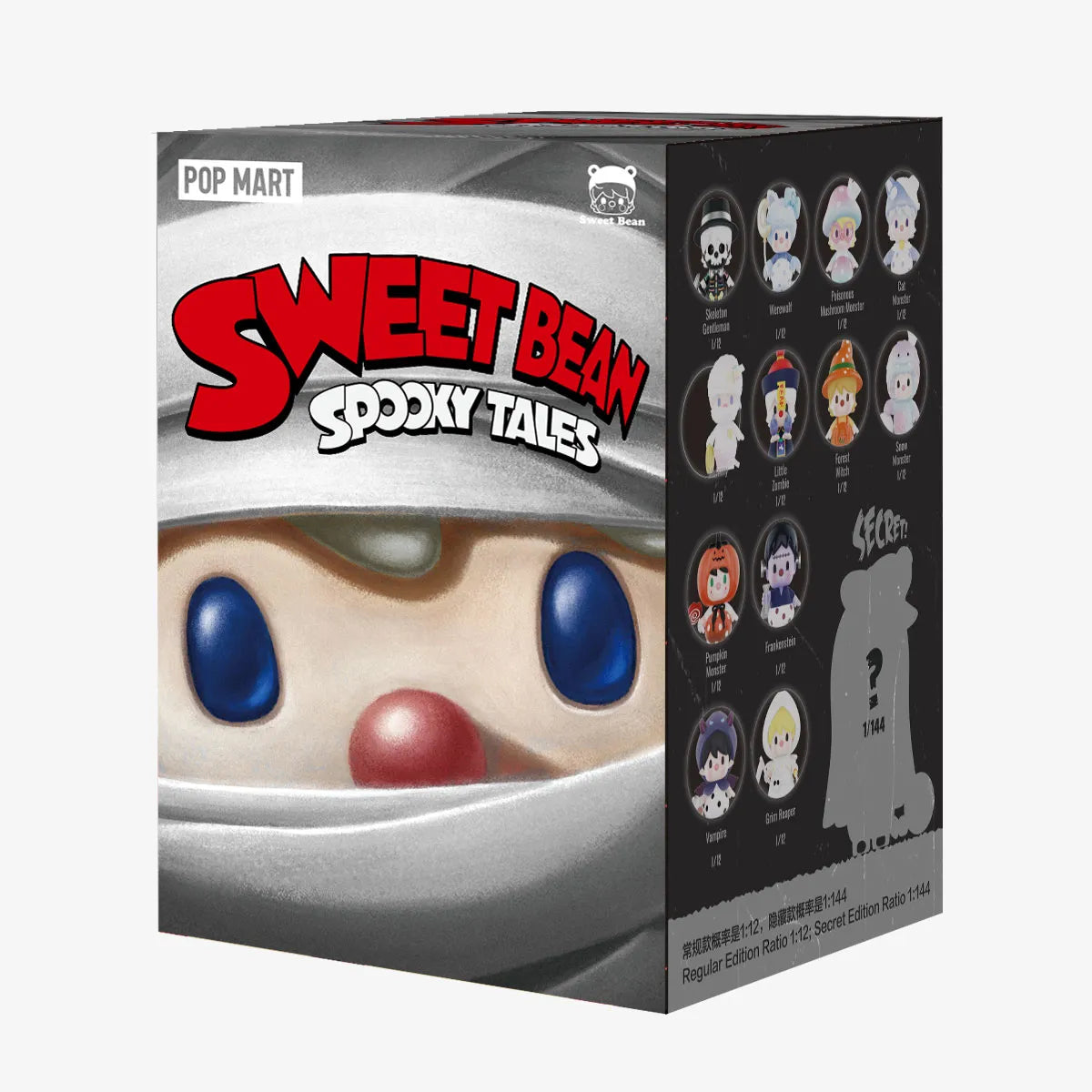 POP MART Sweet Bean Spooky Tales Single Box Blindbox Land