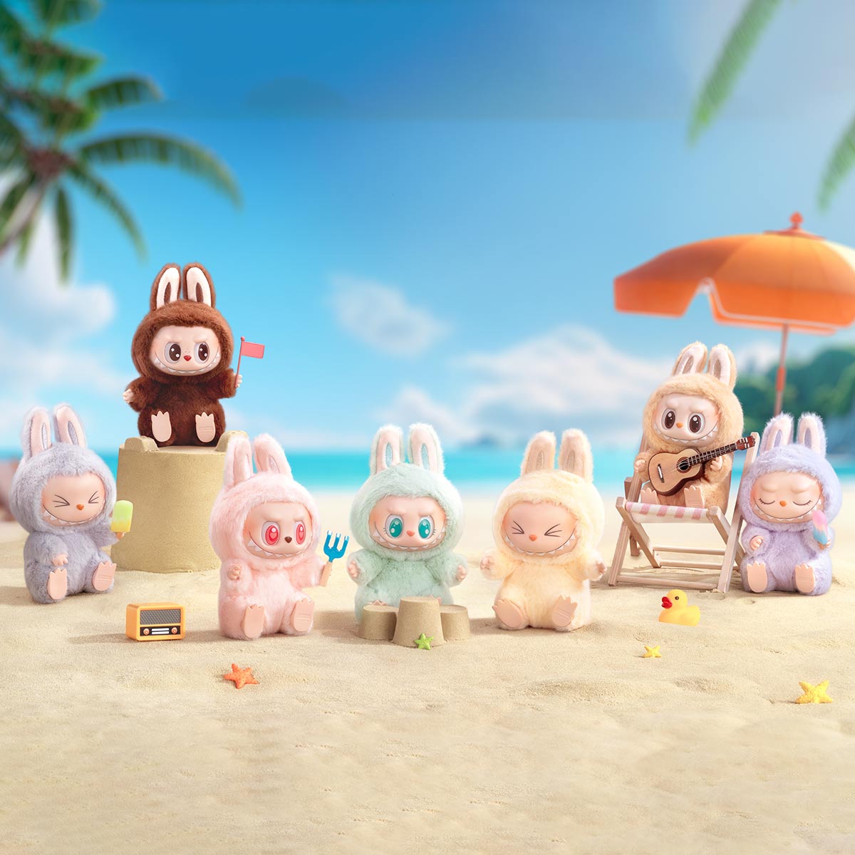 ぬいぐるみ POP MART THE MONSTERS Have a Seat POP MART - THE MONSTERS Have a Seat Vinyl Plush Series, Blindbox