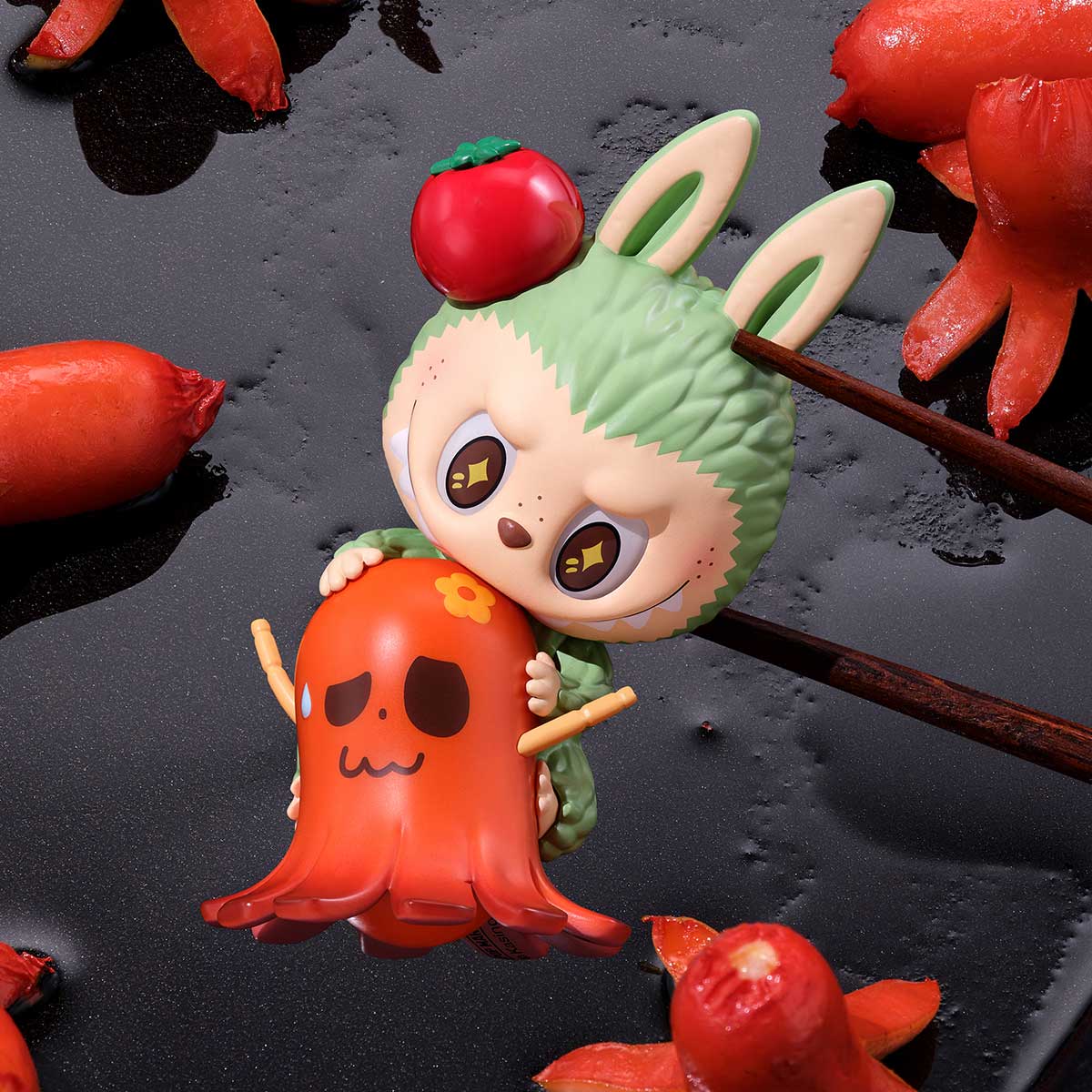 POP MART The Monsters Wacky Mart Grilled Sausage Blindbox Land