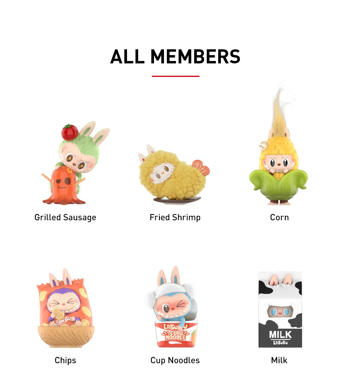 POP MART The Monsters Wacky Mart All Members 1 Blindbox Land