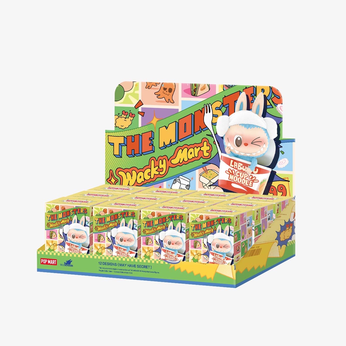 POP MART The Monsters Wacky Mart Whole Set Blindbox Land