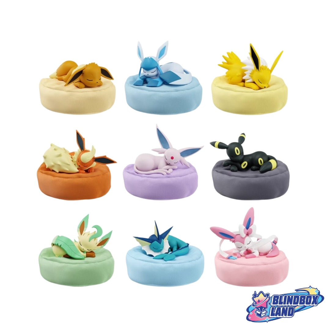 Pokemon Evoli Evolution Sleeping Series Alle Blindbox Land