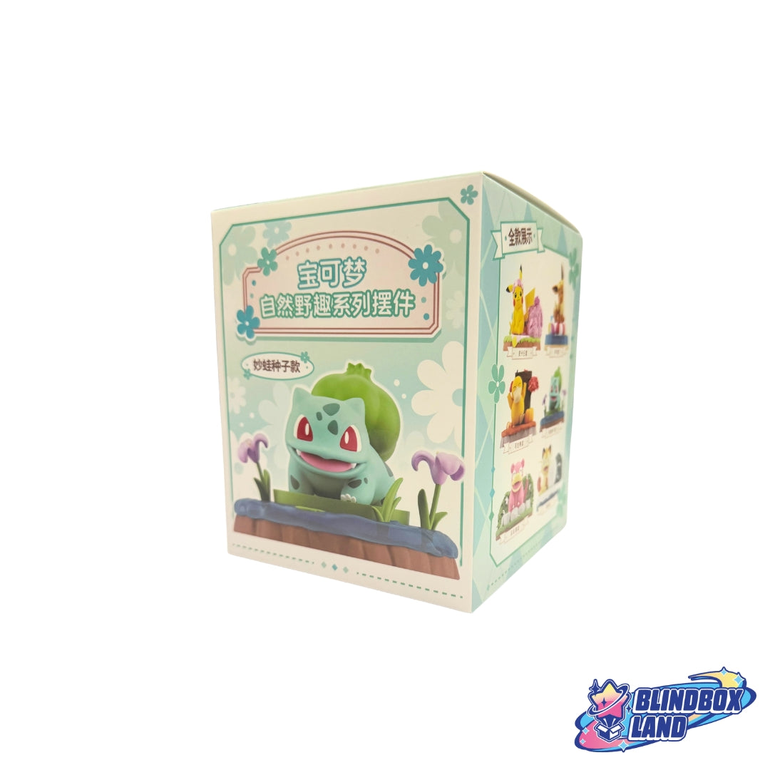Pokemon Nature Wilderness Scene Box Bisasam Blindbox Land